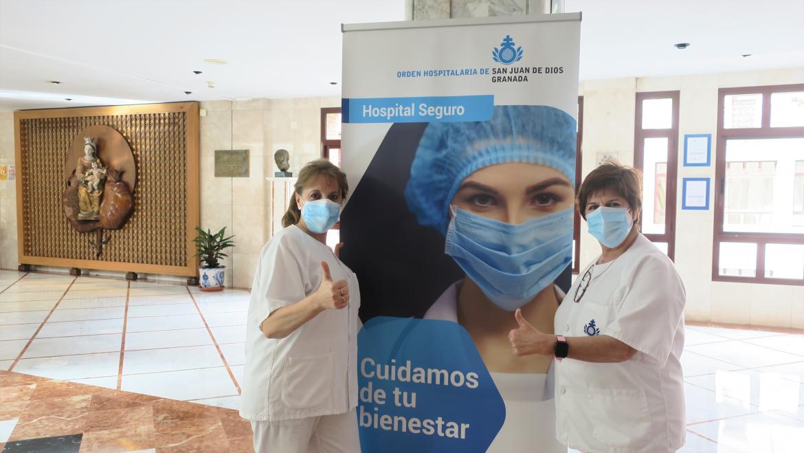 Los sanitarios del Hospital San Rafael señalan esta vacunación como un paso más hacia la victoria contra el virus.jpg